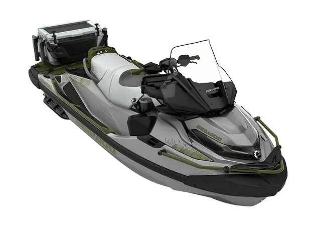 Limited edition Sea-Doo FishPro Apex with carbon fiber trim and high-end tech
