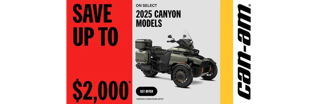 Can-Am_Save up to $2,000 on 2025 Canyon models