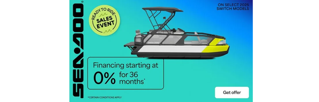 Sea-Doo - Financing starting at 0% for 36 months on select 2025 models