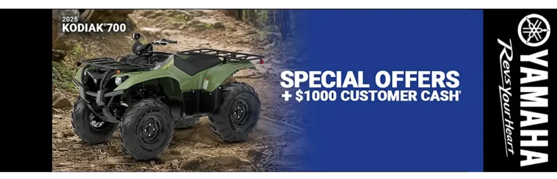 Yamaha_Limited Time Offers On ATV!