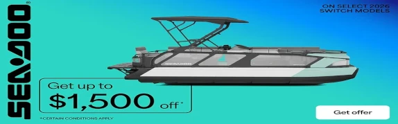 Read more about the article Sea-Doo – Get up to $1,500 off on select 2026 Switch models