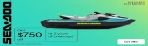 Read more about the article Sea-Doo – Get $750 off or 2 years of coverage on select 2025 model