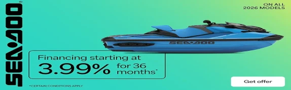 You are currently viewing Sea-Doo – Financing starting at 3.99% for 36 months on all 2026 models