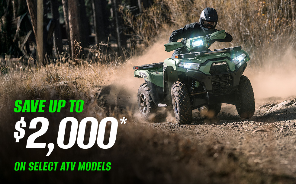 Read more about the article Kawasaki Save Up To $2,000* on Select ATV Models