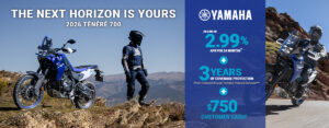 Read more about the article Yamaha – LIMITED TIME OFFERS ON TÉNÉRÉ 700!