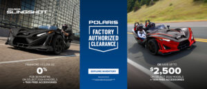 Read more about the article Slingshot – Factory Authorized Clearance Promo