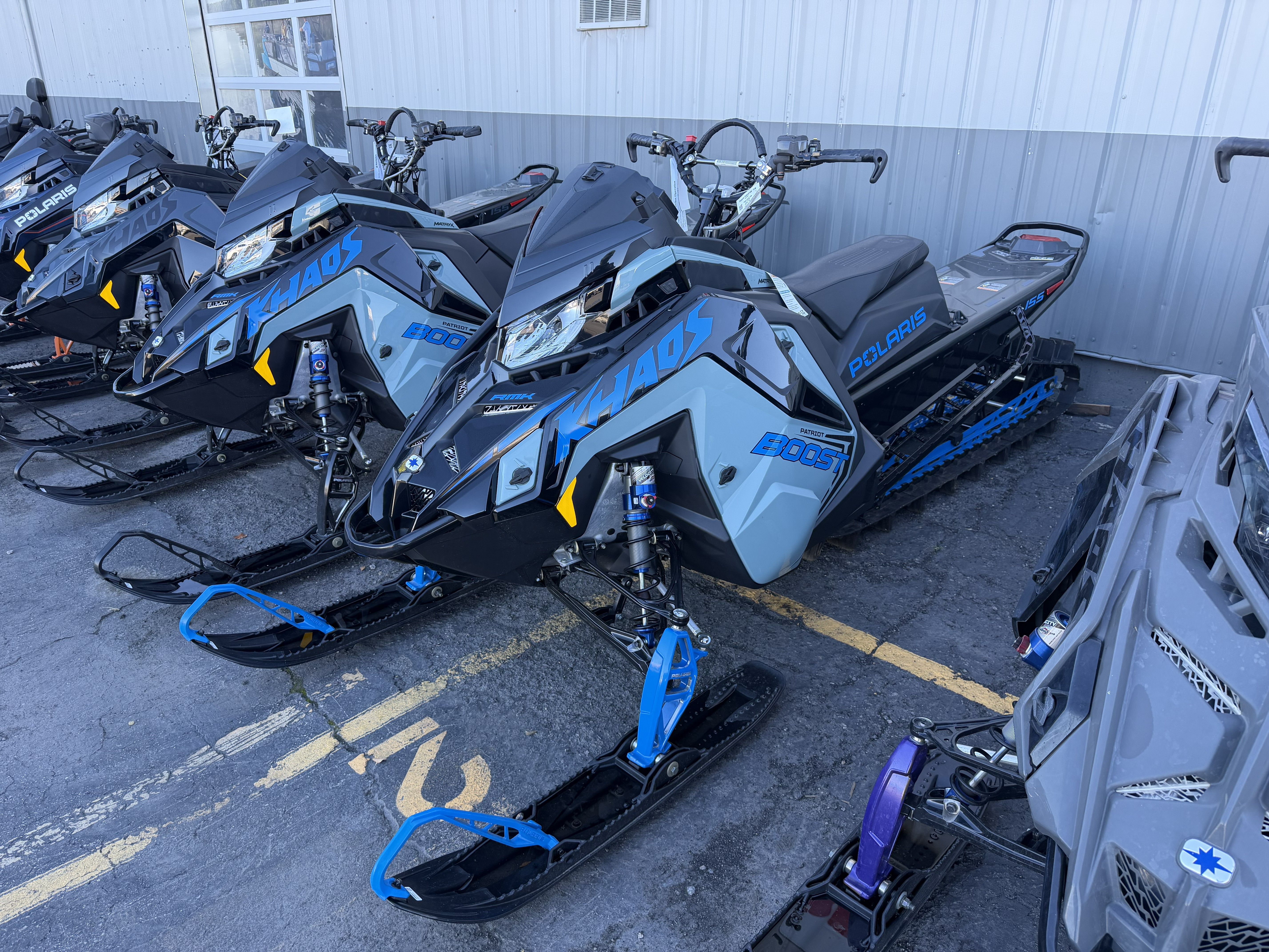 2026 POLARIS RMK Khaos 155 Patriot Boost SNOWMOBILE